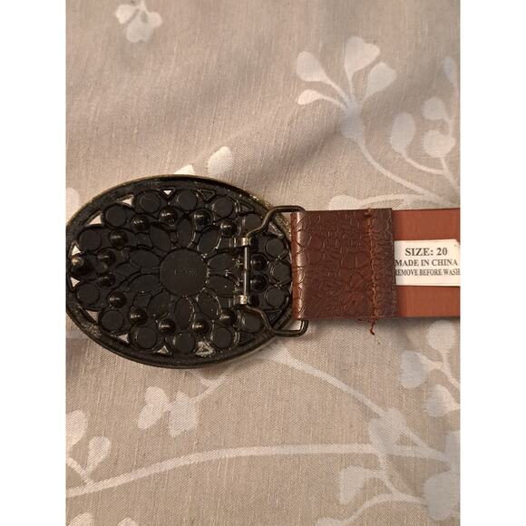 Brown Belt Size 20 - Picture 4 of 4